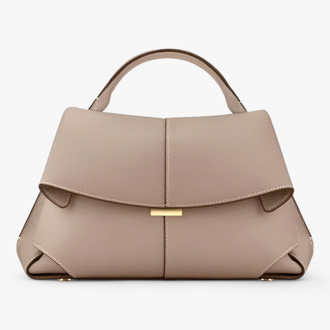 Luxury Leather Handbag - Éclat-Grey-State of Style