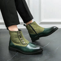 Luxury Leather Men's Boots - Levi-Black-5.0-State of Style
