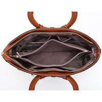 Luxury Leather Shoulder Bag - Liva-Grey-State of Style