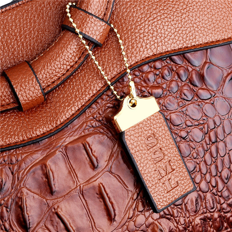 Luxury Leather Shoulder Bag - Liva-Grey-State of Style