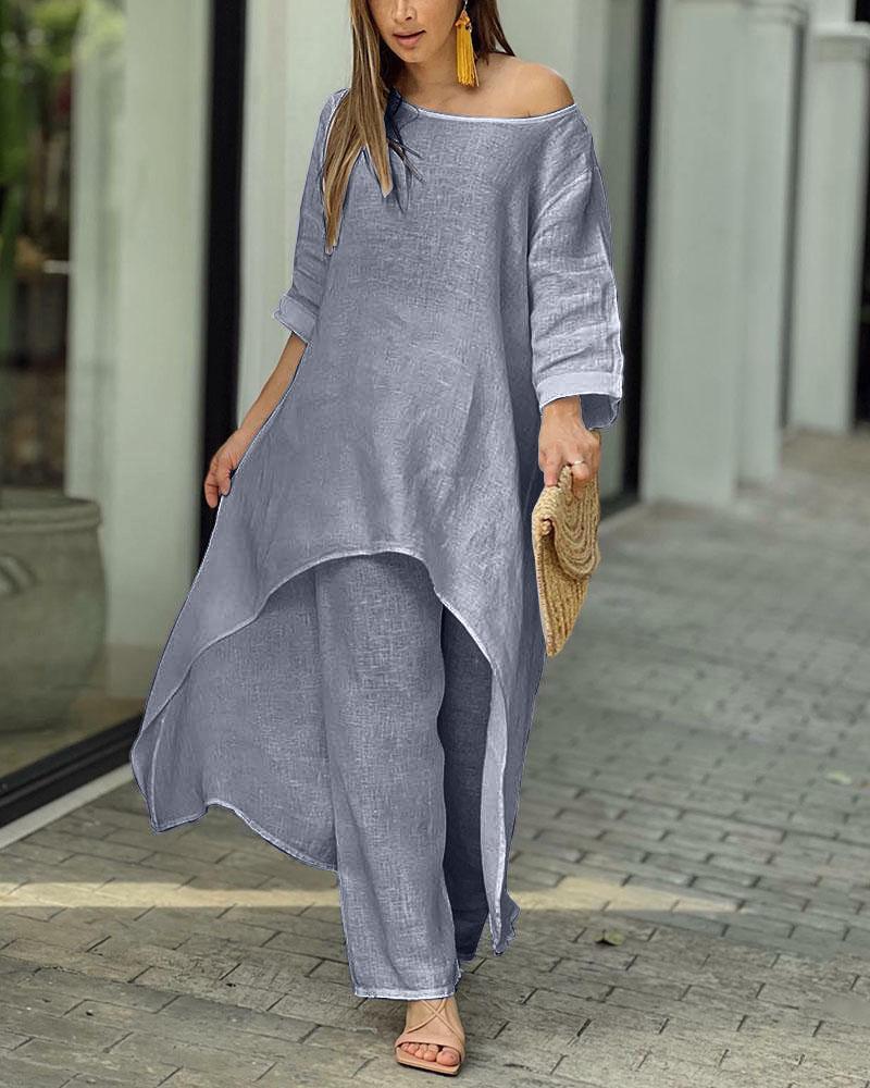 Luxury Leisure Set for Women - Emma-Grey-S-State of Style
