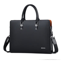 Luxury Men's Laptop Bag – Portaro-Black-35.56 cm-State of Style