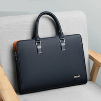 Luxury Men's Laptop Bag – Portaro-Blue-35.56 cm-State of Style