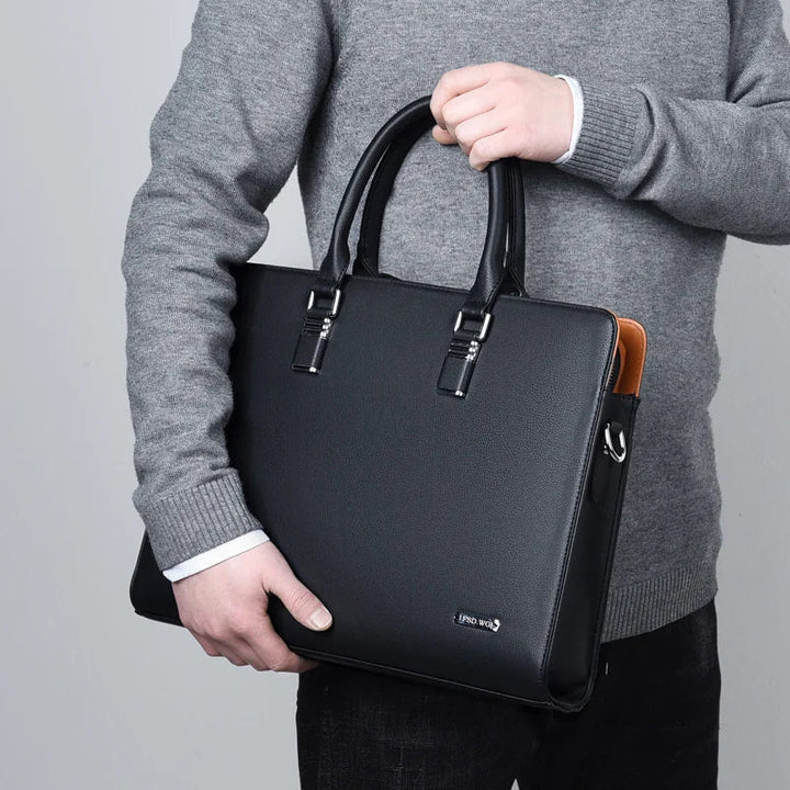 Luxury Men's Laptop Bag – Portaro-Blue-35.56 cm-State of Style