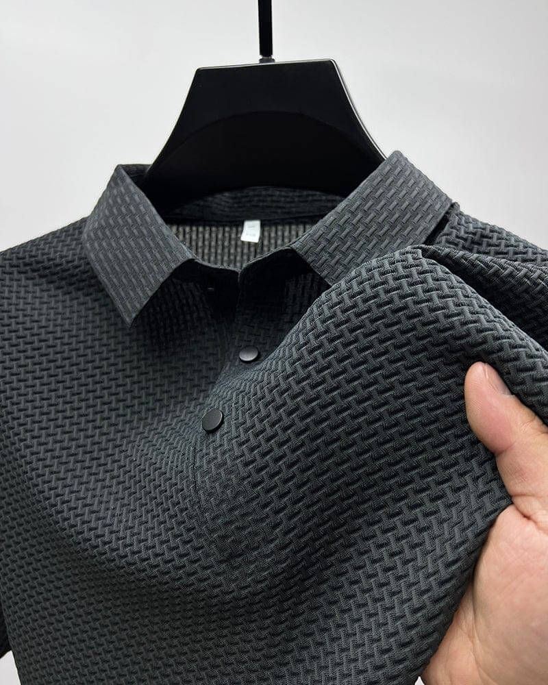 Luxury Men's Shirt - RegalPolo-Grey-S-State of Style