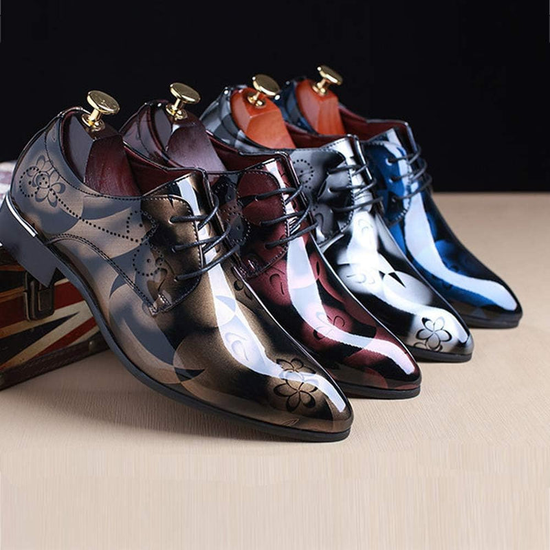 Luxury Men's Shoes - Michael-Blue-6.5-State of Style