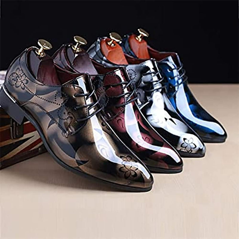 Luxury Men's Shoes - Michael-Blue-6.5-State of Style
