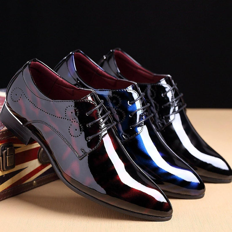 Luxury Men's Shoes - Michael-Blue-6.5-State of Style