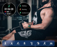Luxury Men's Smartwatch – Axel-Black 40 mm-State of Style