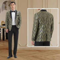 Luxury Men's Tuxedo - Leon-Black-XS-State of Style