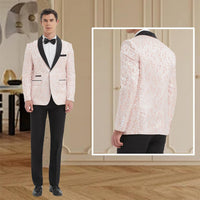 Luxury Men's Tuxedo - Leon-Black-XS-State of Style