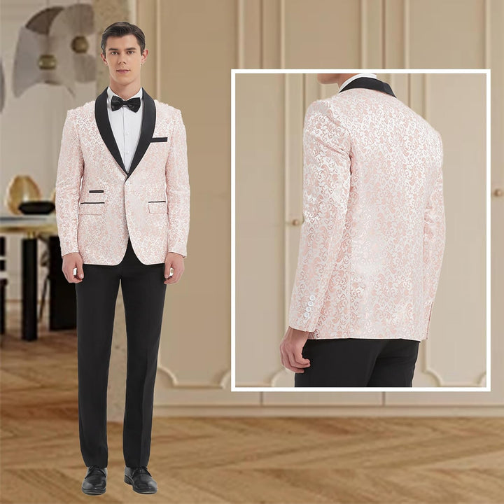 Luxury Men's Tuxedo - Leon-Black-XS-State of Style