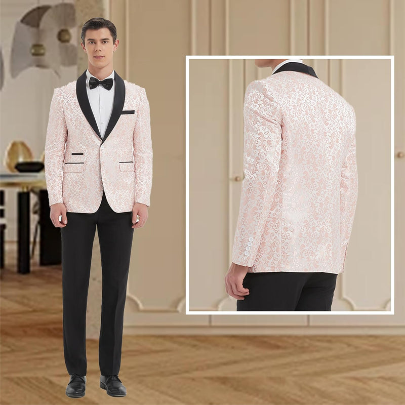Luxury Men's Tuxedo - Leon-Black-XS-State of Style