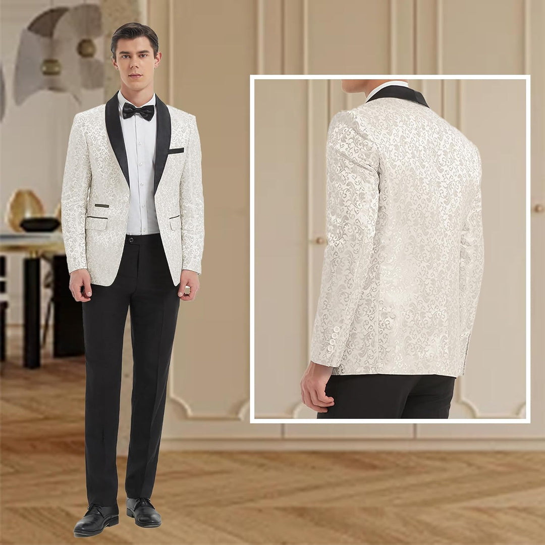Luxury Men's Tuxedo - Leon-Black-XS-State of Style