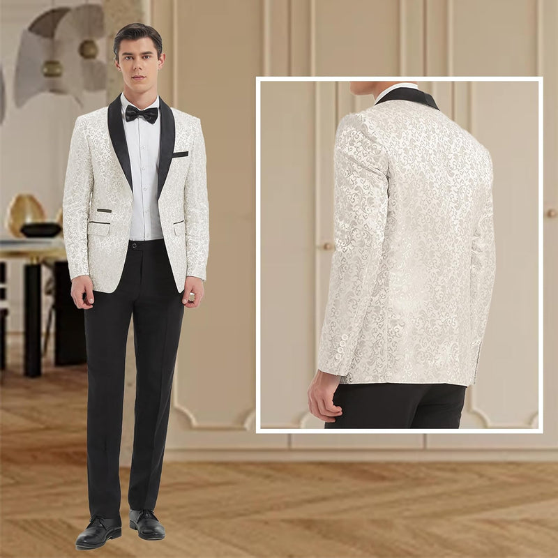 Luxury Men's Tuxedo - Leon-Black-XS-State of Style