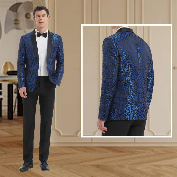 Luxury Men's Tuxedo - Leon-Black-XS-State of Style