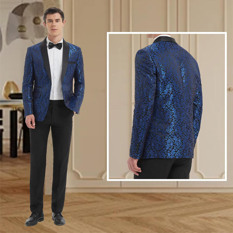 Luxury Men's Tuxedo - Leon-Black-XS-State of Style