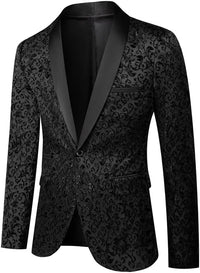 Luxury Men's Tuxedo - Leon-Black-XS-State of Style