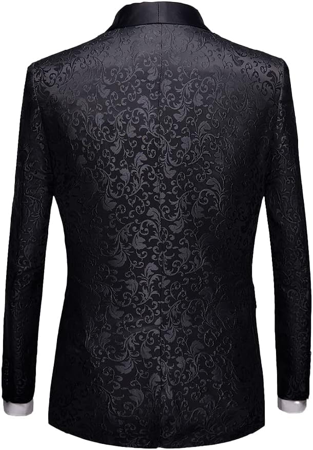 Luxury Men's Tuxedo - Leon-Black-XS-State of Style