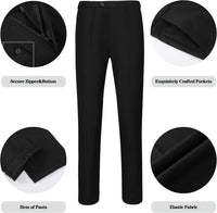Luxury Men's Tuxedo - Leon-Black-XS-State of Style