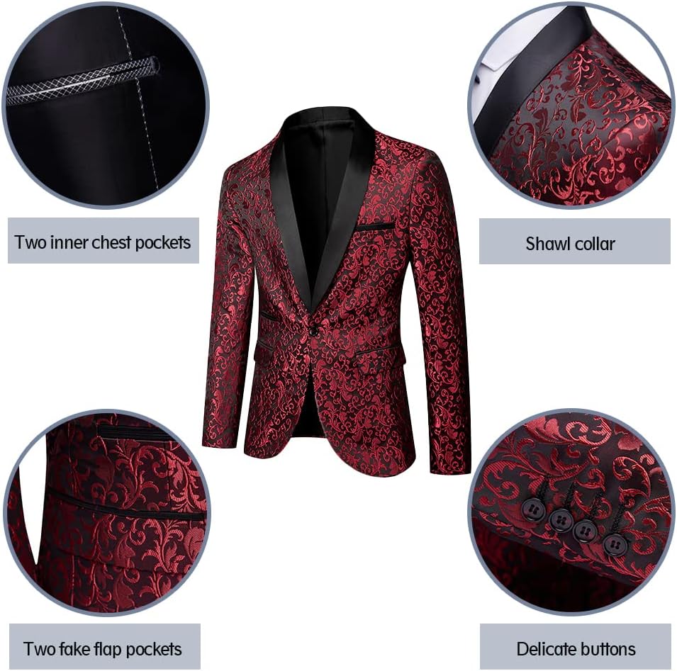 Luxury Men's Tuxedo - Leon-Black-XS-State of Style