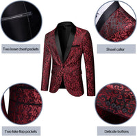 Luxury Men's Tuxedo - Leon-Black-XS-State of Style