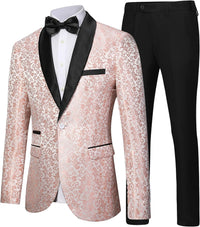 Luxury Men's Tuxedo - Leon-Black-XS-State of Style