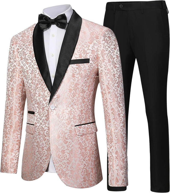 Luxury Men's Tuxedo - Leon-Black-XS-State of Style