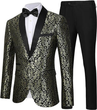 Luxury Men's Tuxedo - Leon-Gold-XS-State of Style