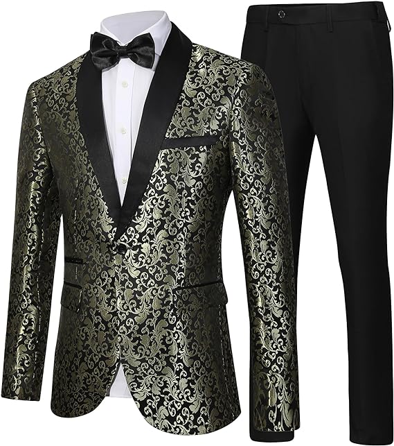Luxury Men's Tuxedo - Leon-Gold-XS-State of Style