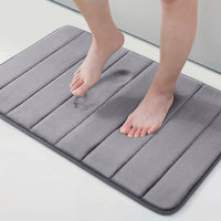 Luxury Non-Slip Bath Mat - Livia-Black-40 x 60 cm-State of Style