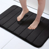 Luxury Non-Slip Bath Mat - Livia-Black-50 x 80 cm-State of Style