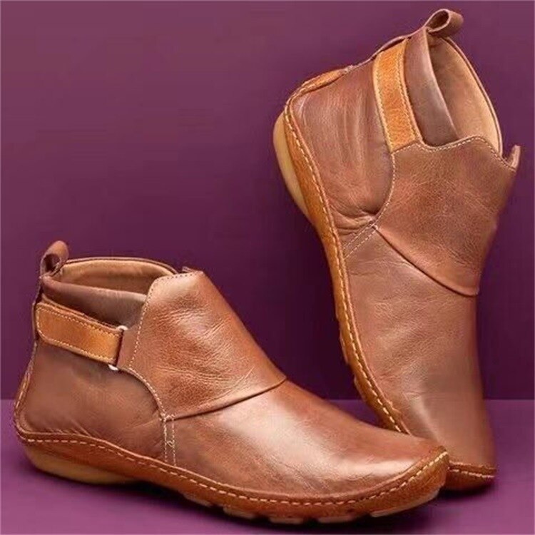 Luxury Orthopaedic Women's Shoes - Liana-Brown-3-State of Style