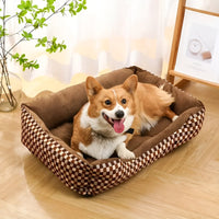 Luxury Orthopedic Plush Pet Bed - PlushNest-Red-XS-State of Style