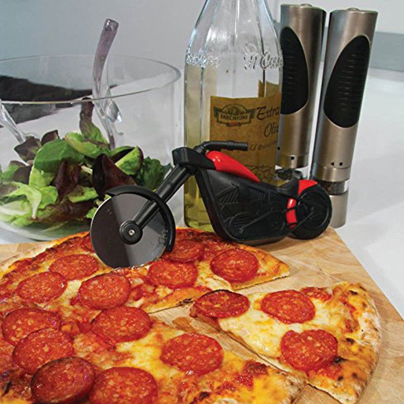 Luxury Pizza Cutter in Motorcycle Style - MotoSlice-State of Style