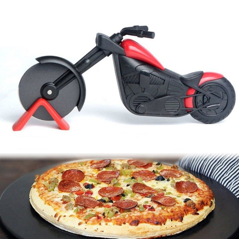Luxury Pizza Cutter in Motorcycle Style - MotoSlice-State of Style