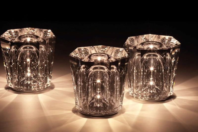Luxury Rechargeable Diamond Crystal Table Lamp - Lumière Diamond-Acrux-State of Style