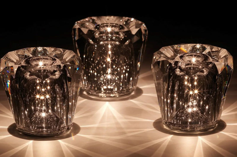 Luxury Rechargeable Diamond Crystal Table Lamp - Lumière Diamond-Acrux-State of Style