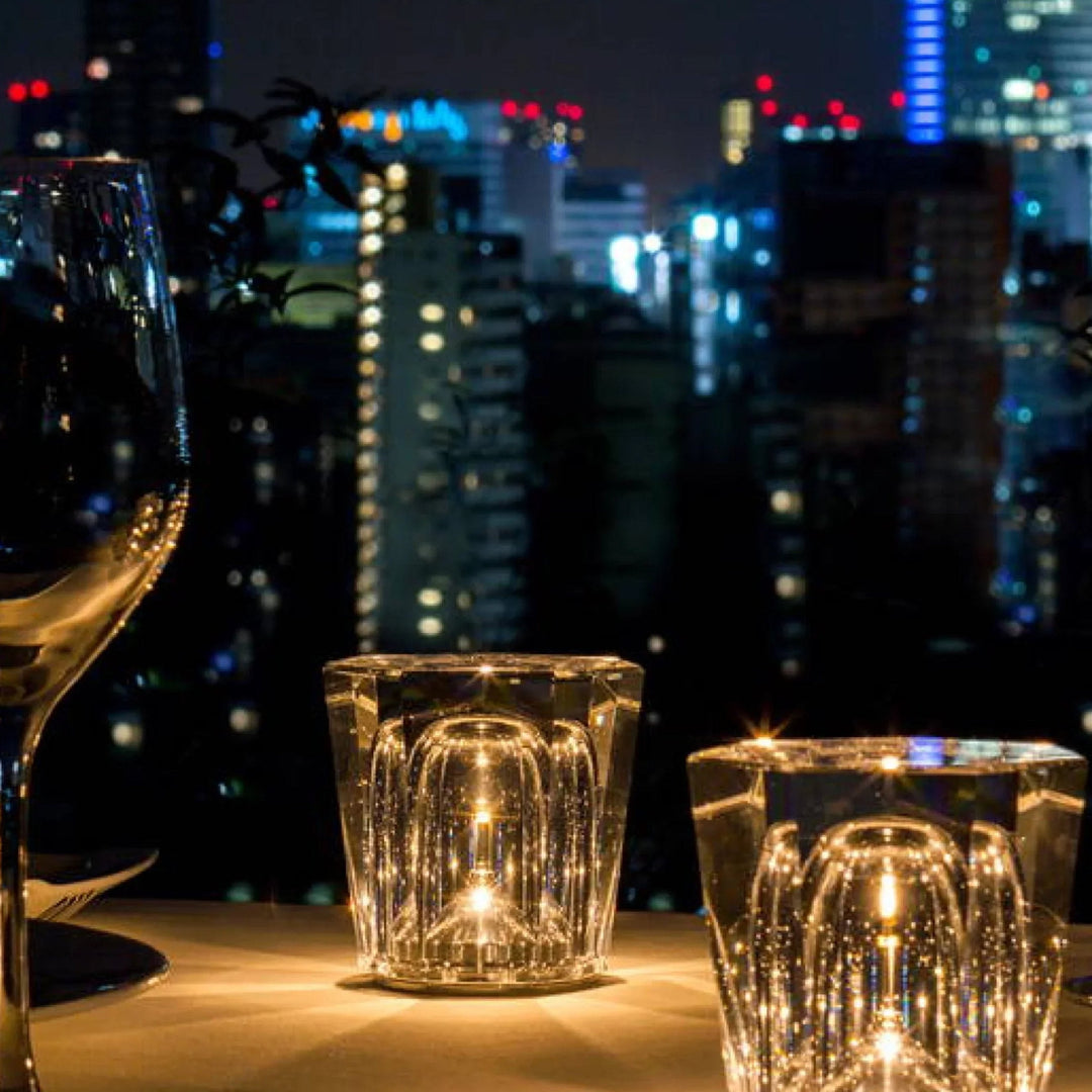 Luxury Rechargeable Diamond Crystal Table Lamp - Lumière Diamond-Acrux-State of Style