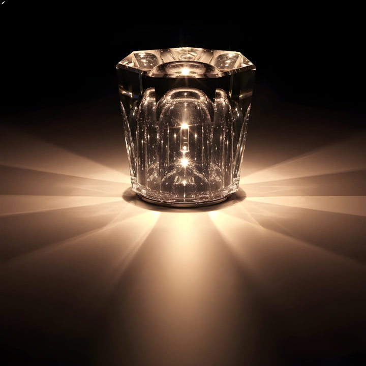 Luxury Rechargeable Diamond Crystal Table Lamp - Lumière Diamond-Decrux-State of Style