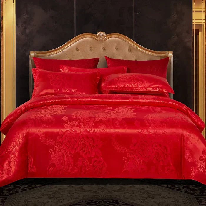 Luxury Satin Duvet Cover Set - RoyalDream-King 220x240cm 1st-1-State of Style