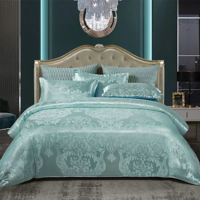 Luxury Satin Duvet Cover Set - RoyalDream-King 220x240cm 1st-1-State of Style