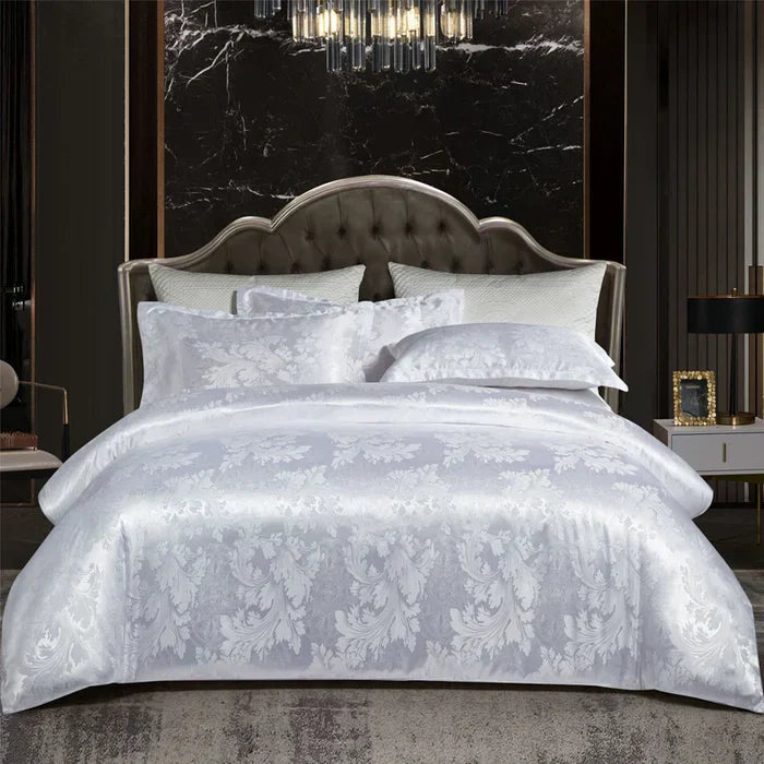 Luxury Satin Duvet Cover Set - RoyalDream-King 220x240cm 1st-1-State of Style