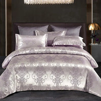 Luxury Satin Duvet Cover Set - RoyalDream-King 220x240cm 1st-11-State of Style