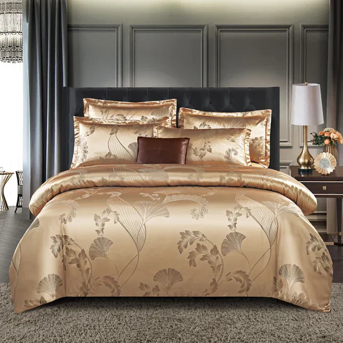Luxury Satin Duvet Cover Set - RoyalDream-King 220x240cm 1st-12-State of Style