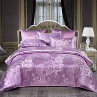 Luxury Satin Duvet Cover Set - RoyalDream-King 220x240cm 1st-8-State of Style