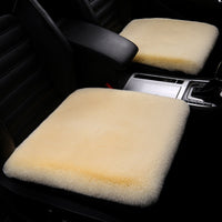 Luxury Sheep Skin Cushion - Lara-Cream-Seat-State of Style