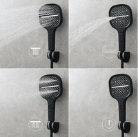 Luxury Shower Head with 7 Settings – HydraLux-Black-State of Style