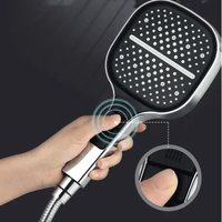 Luxury Shower Head with 7 Settings – HydraLux-Black-State of Style