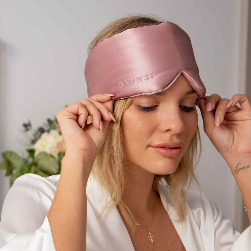 Luxury Silk Sleep Mask - RelaxMask-Dark Blue-State of Style